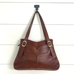 Patricia Nash Leather Parigi 10th Anniversary Shopper in British Tan
